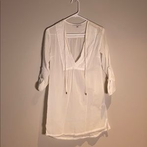 Heidi Klein swum coverup - size Zero - thin cotton